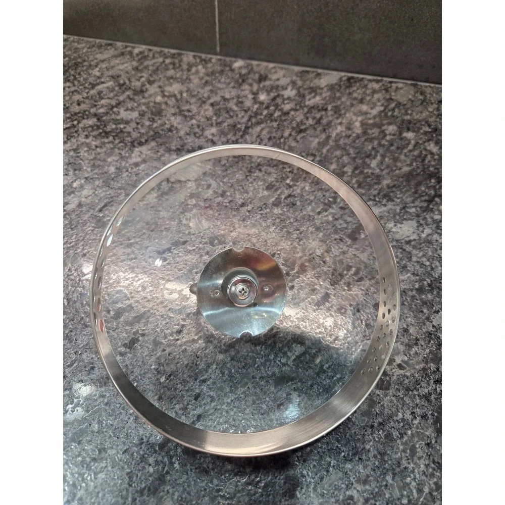 KitchenAid Replacement Glass Saucepan Lid with Straining Holes 6 Inch